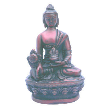 Medicine Buddha Statue wood looking RB-952R